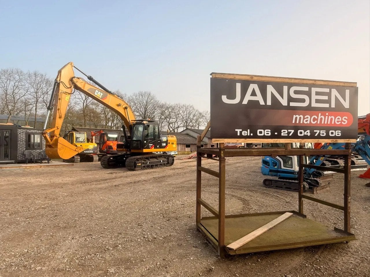 Caterpillar 320D (bj 2010), Jansen Machines, Albert@jansen-machines.com, Topperweg 60 60
3774 LJ  Kootwijkerbroek, NL, Graafmachine