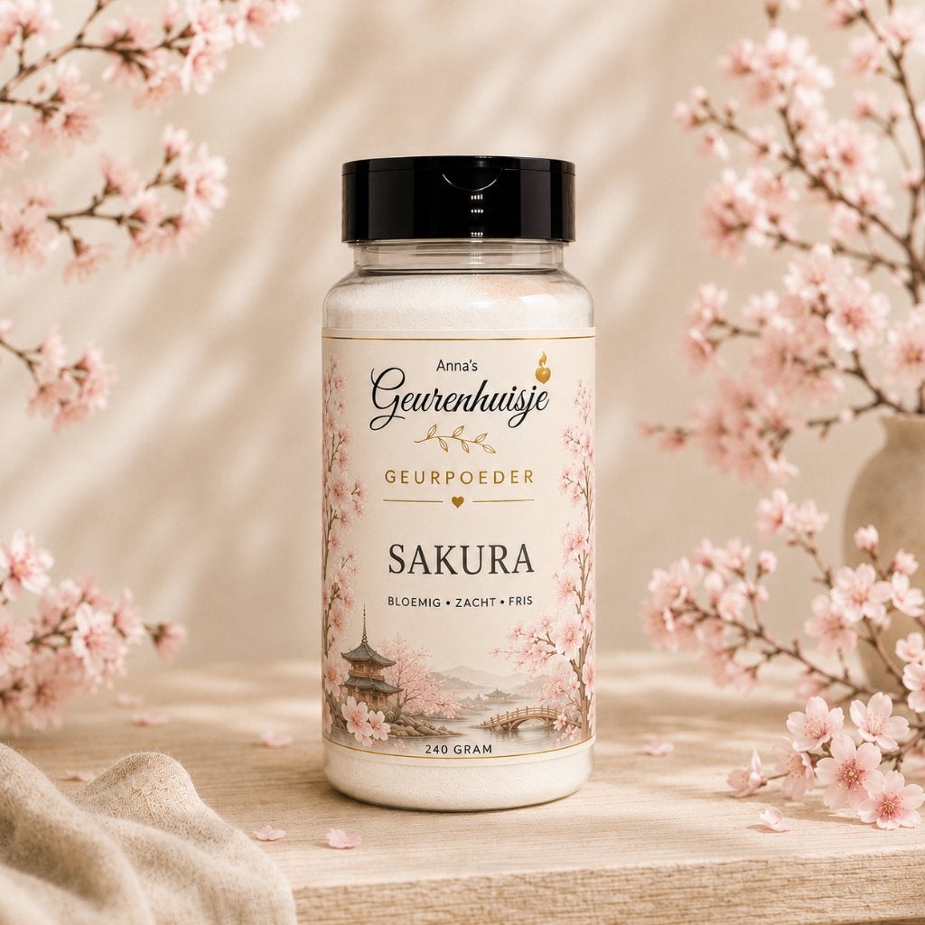 Geurpoeder Sakura (Good habits) handmade, Wellness geur🌸, Ophalen of Verzenden, Overige typen