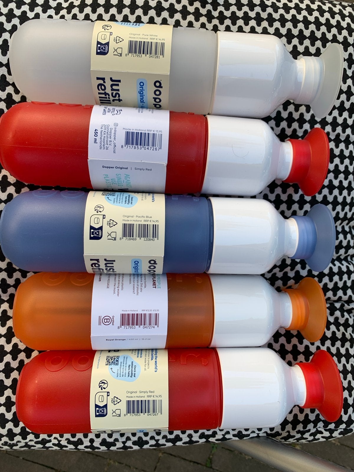 Doppers 5 stuks zonder reclame, Ophalen, Dopper, Dopper, Dopper