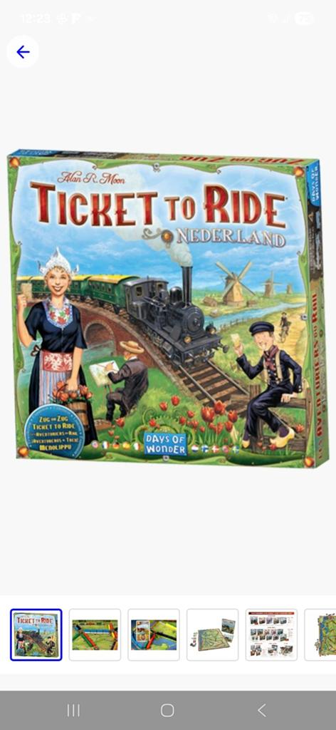 Ticket to ride Nederland, Ophalen