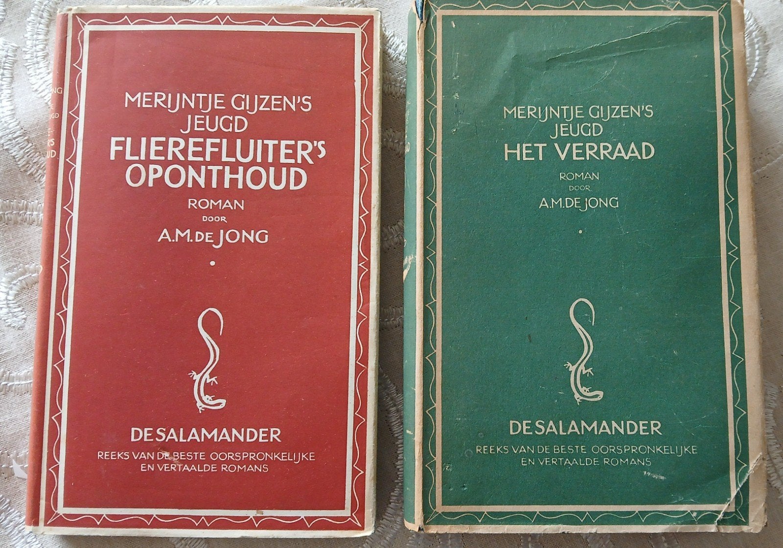 Merijntje Gijzen's jeugd. A.M.de Jong 2 deeltjes, Ophalen of Verzenden, A.M.de Jong