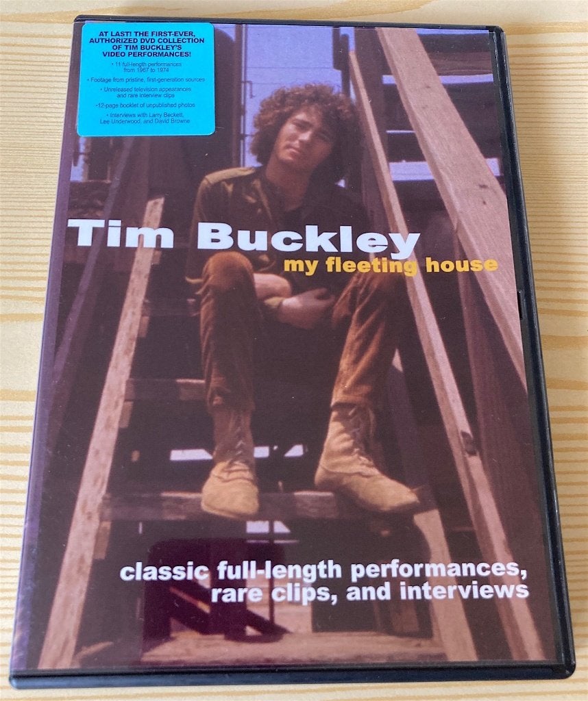 dvd Tim Buckley - My Fleeting House (muziek, live), Ophalen, Alle leeftijden, Zo goed als nieuw, Inclusief boekje