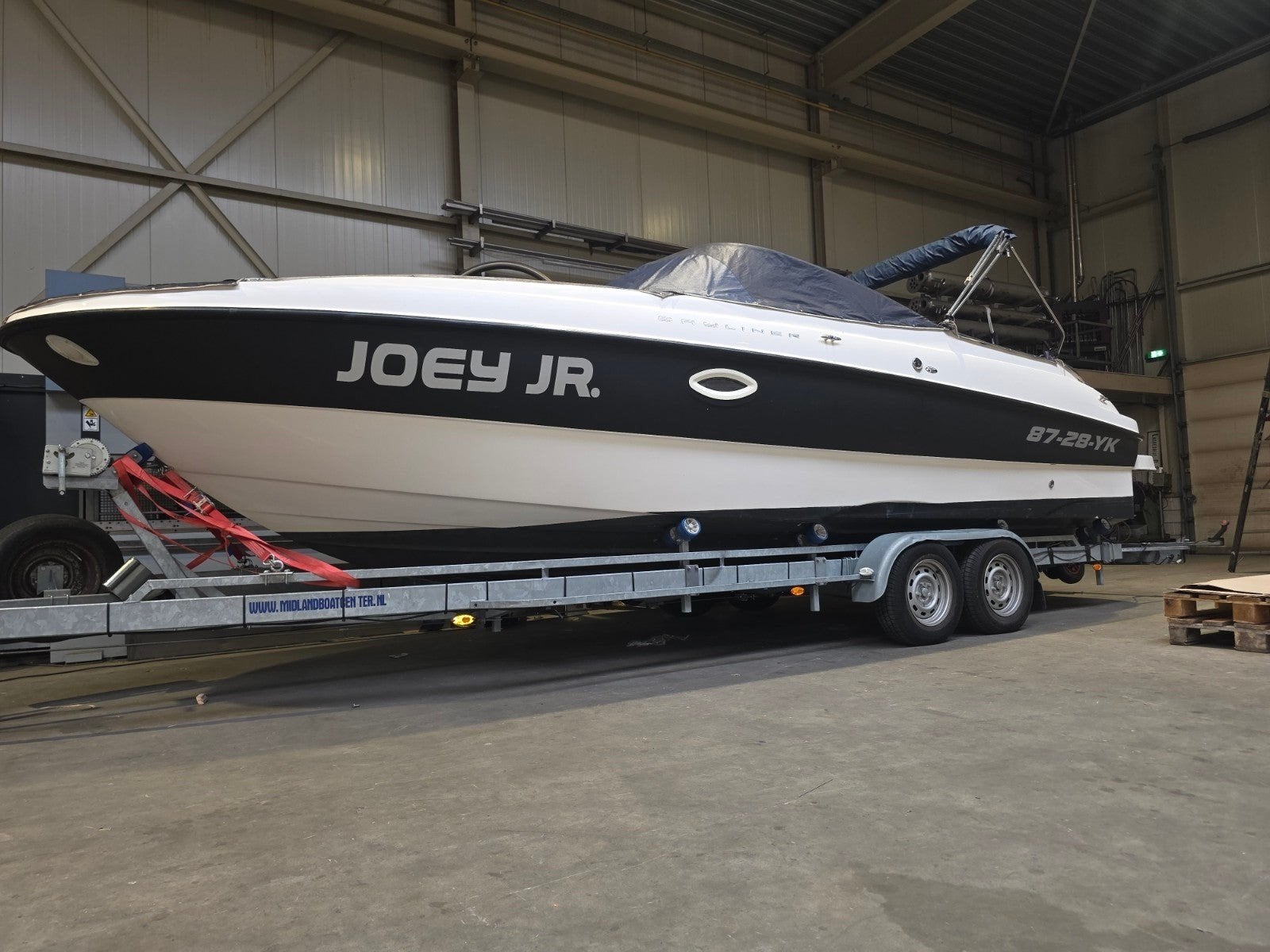 Bayliner 249! open punt! Sportieve speedboot met krachtige m, 350 pk, Gebruikt, Binnenboordmotor, Ophalen of Verzenden