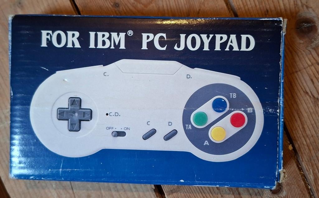 Retro PC Joypad – Classic SNES-style, Computers en Software, Desktop Pc's, Ophalen of Verzenden, Gebruikt, Gaming