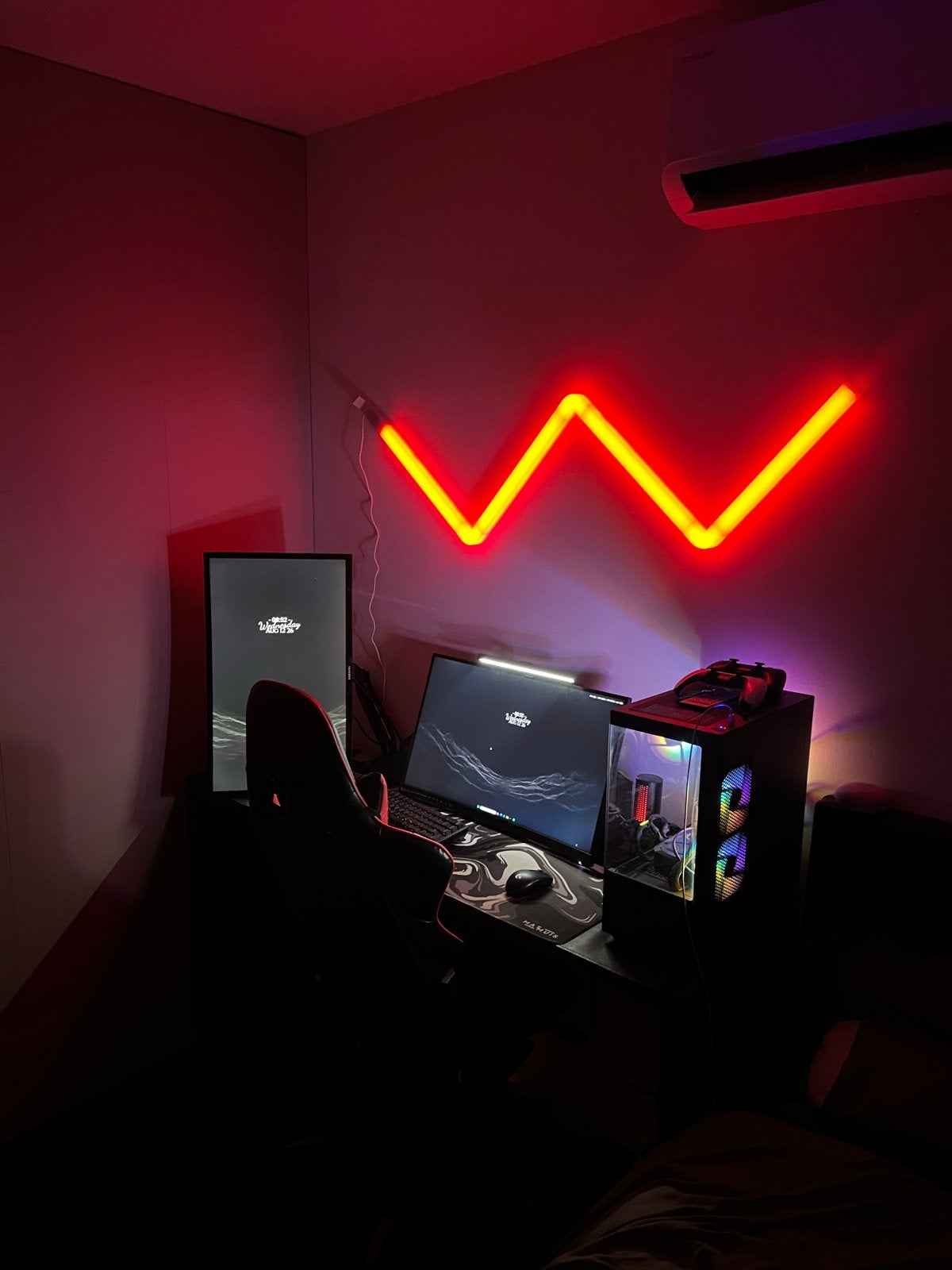 Gaming setup met zeer krachtige gaming pc, HDMI, 101 t/m 150 Hz, Curved, VA