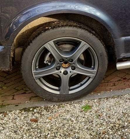 Winterbanden VW Transporter T6.1 Bulli / T5 Multivan, Ophalen, 18 inch, Banden en Velgen, Winterbanden