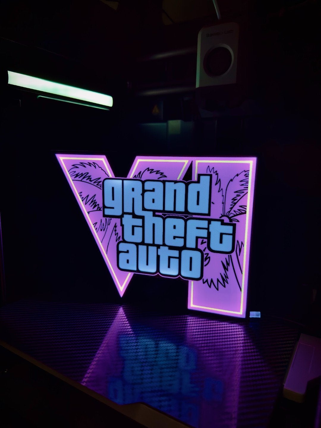 GTA 6 Lichtbak - Grand Theft Auto VI LED Neon Sign, Ophalen of Verzenden, Nieuw