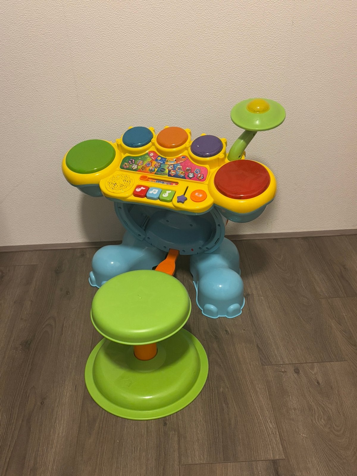 Vtech Rock & Leer drumstel voor kids/peuters, Ophalen, Zo goed als nieuw, Overige typen, Met geluid