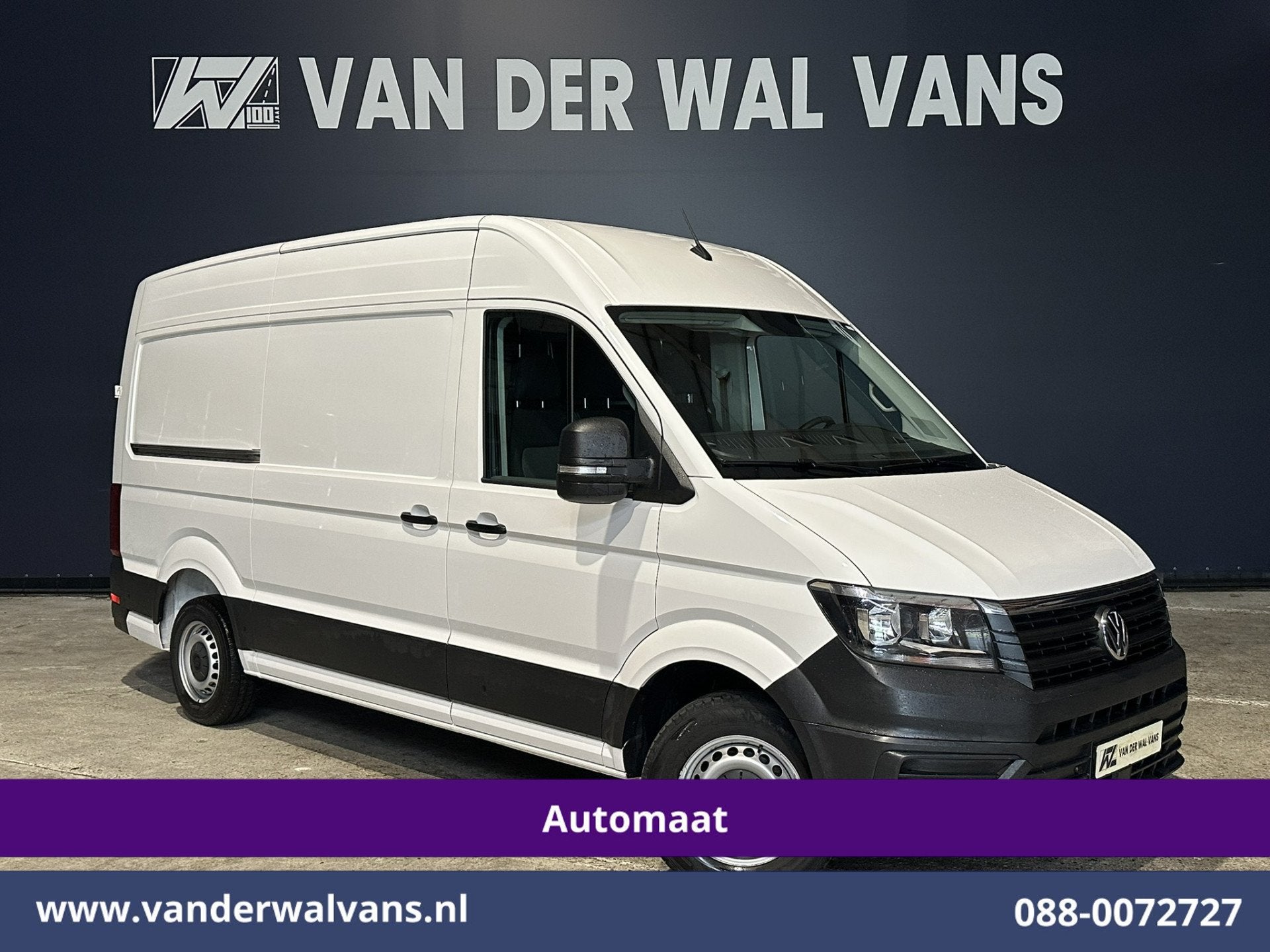 Volkswagen Crafter 2.0 TDI 141pk Automaat L3H3 L2H2 Euro6 Ai, Dealer onderhouden, Gebruikt, 4 cilinders, Volkswagen