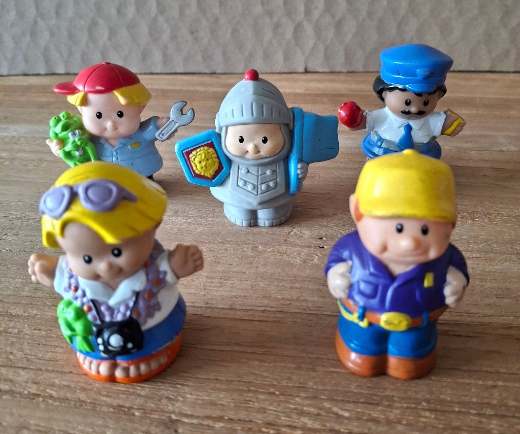 Fisher Price Little People, 5 stuks, Kinderen en Baby's, Speelgoed | Fisher-Price, Ophalen of Verzenden, Gebruikt, Overige typen