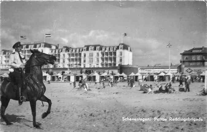 301-085-043 Scheveningen Politie Reddingsbrigade, Verzenden, Voor 1920, Zuid-Holland