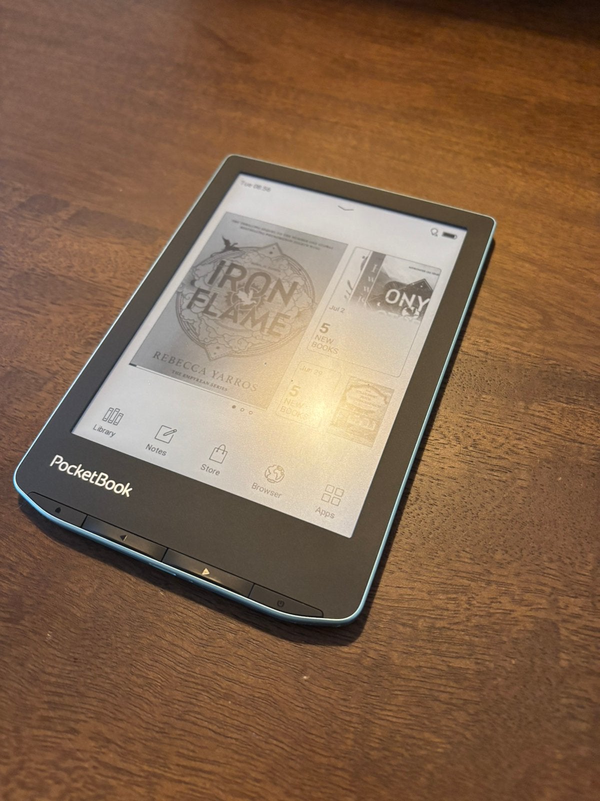 PocketBook Verse (blauw) - zgan, Computers en Software, E-readers, Zo goed als nieuw, 6 inch of minder, 8 GB, Touchscreen, Ophalen