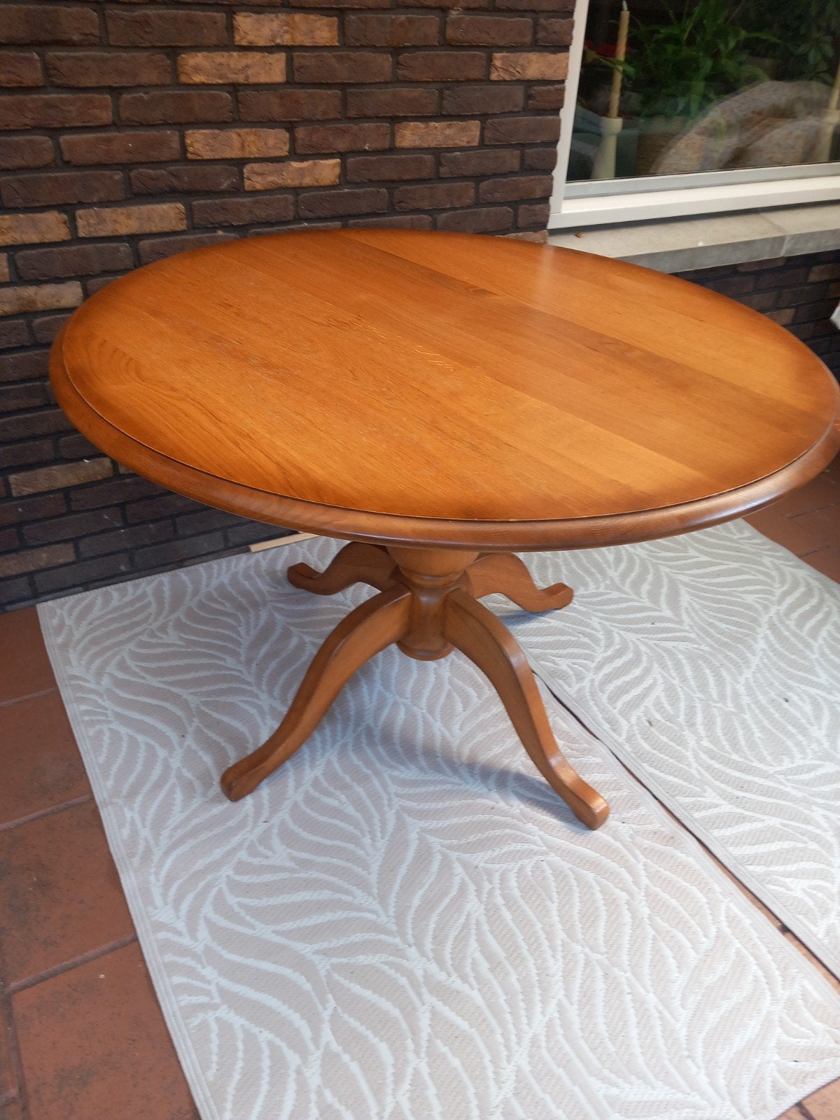 Ronde nette eethoek tafel., Ophalen