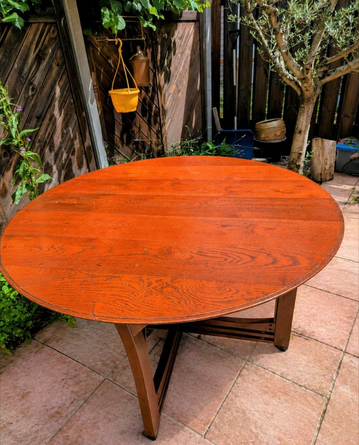 Art Deco Schuitema eetkamer tafel plus 5 stoelen, Antiek en Kunst, Ophalen