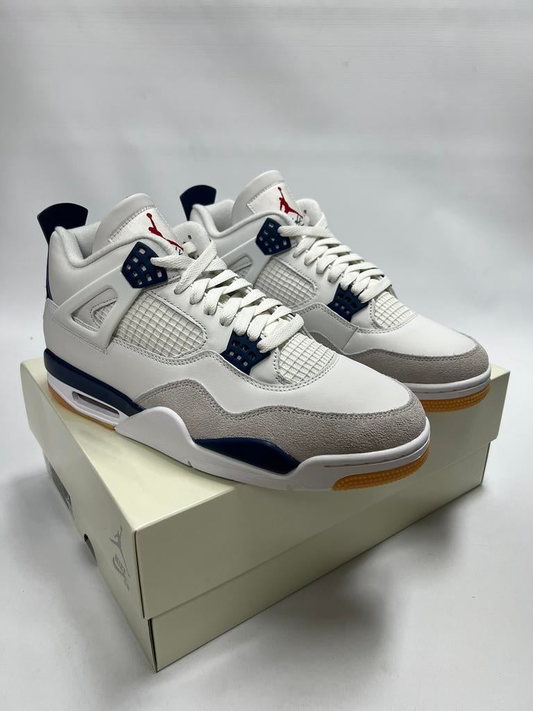 Jordan 4 Retro SB ‘Navy’ Maat 45 - NIEUW, Ophalen of Verzenden, Nieuw, Blauw