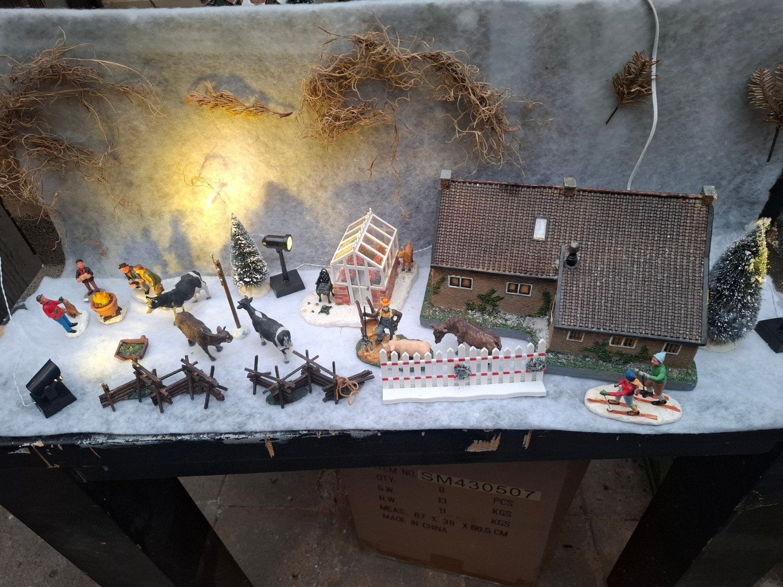 kersthuisjes, Diversen, Ophalen, Gebruikt
