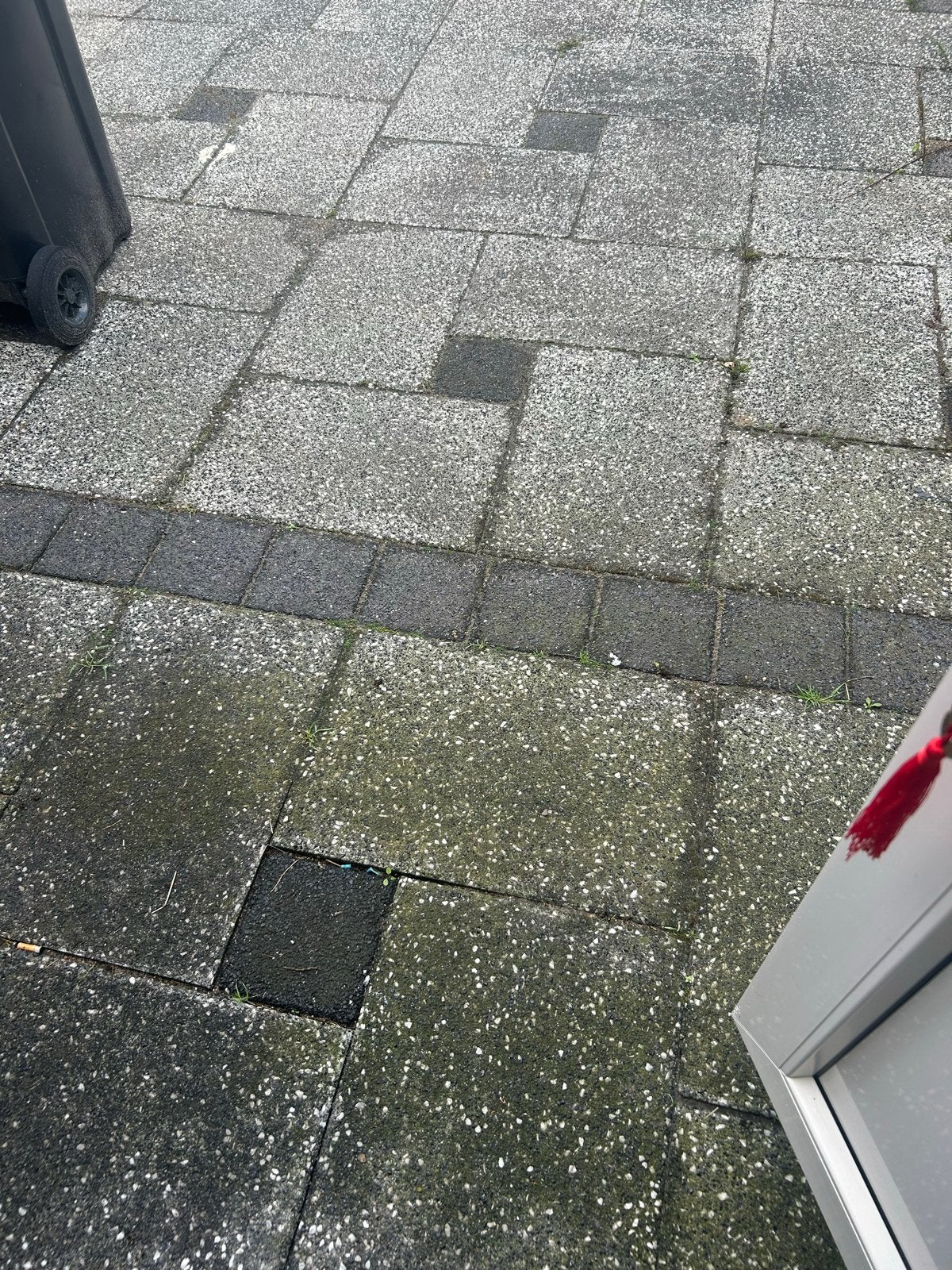 Gebruikte terrastegels, grijs, 50 vierkante meter, Tuin en Terras, Ophalen, Gebruikt, 10 m² of meer, Beton