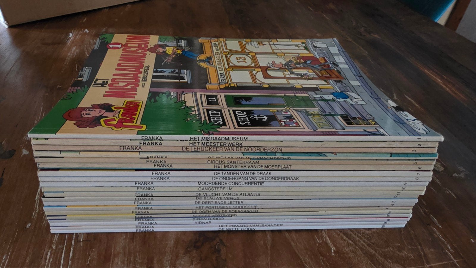 Franka deel 1 tot 20, Meerdere stripboeken, Ophalen of Verzenden, Zo goed als nieuw