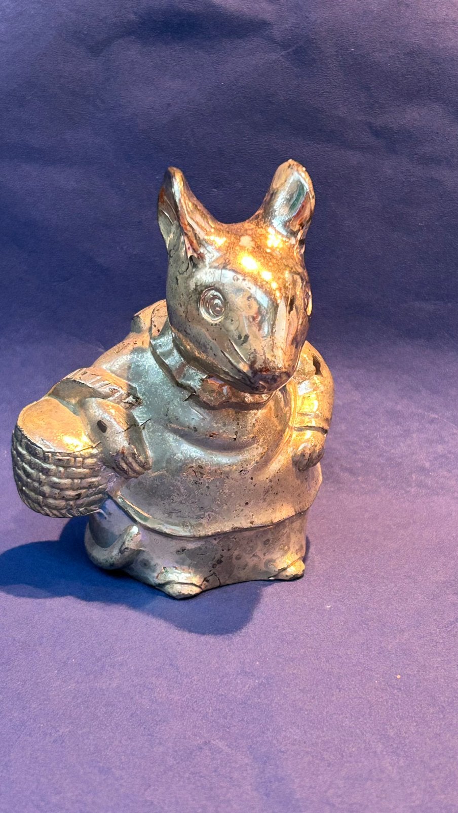 Beatrix Potter spaarpot mevr. Rabbit, Strip- of Tekenfilmfiguur, Gebruikt, Ophalen of Verzenden, Onbekend