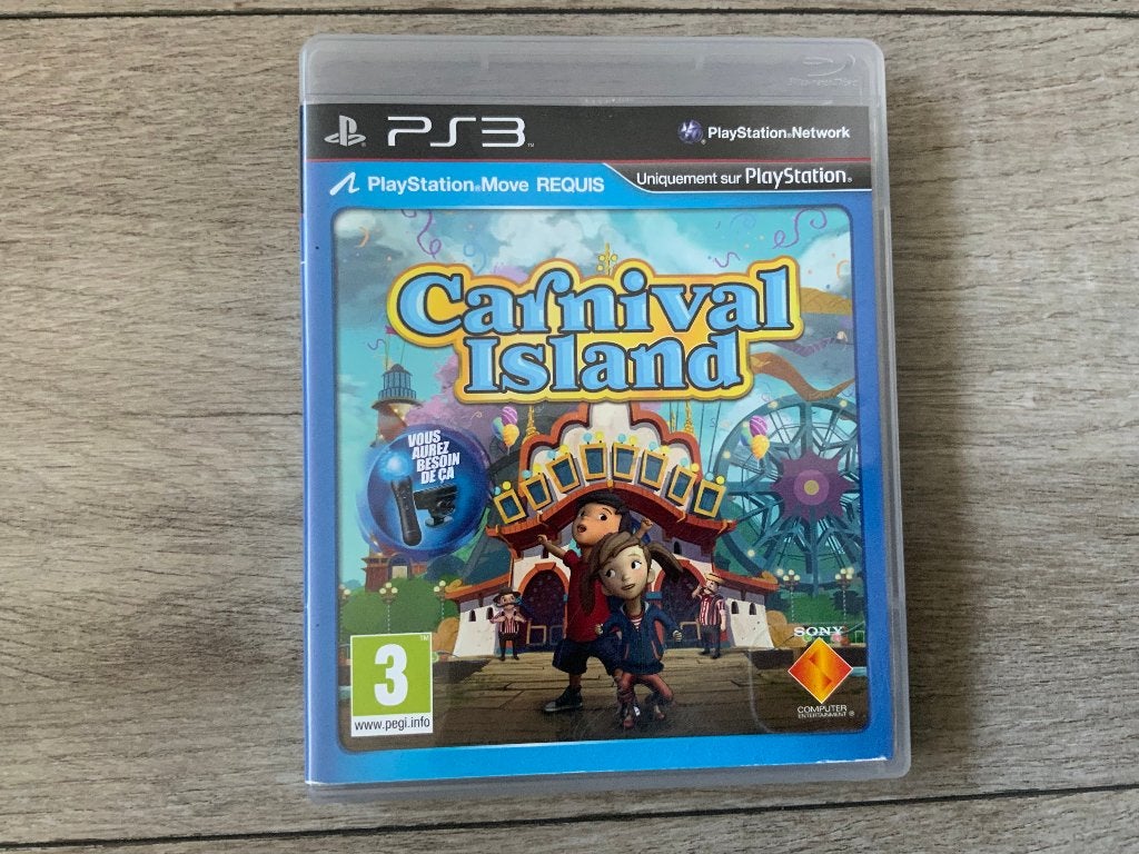 Playstation 3 - Carnival Island voor de PS3, Puzzel en Educatief, 1 speler, Ophalen of Verzenden, Zo goed als nieuw