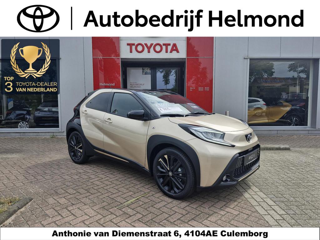 Toyota Aygo X 1.0 VVT-i MT Pulse BTW auto | Mooie uitvoering, Stof, Euro 6, Bruin, 4 stoelen