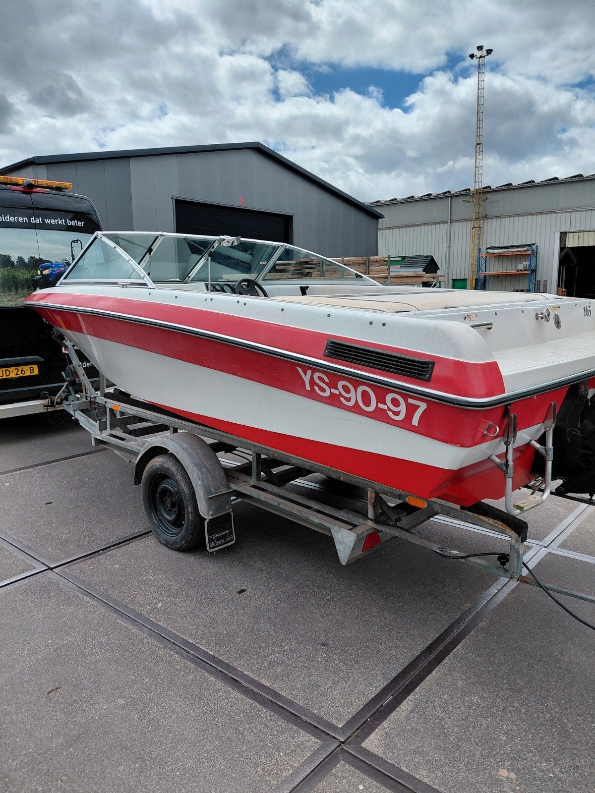 Speedboot Invader 165, Ophalen, Overige merken, Gebruikt, Binnenboordmotor