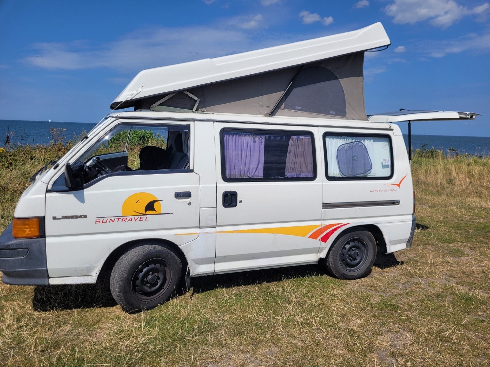 Mitsubishi l300 camper nieuwe apk 2 jaar., Caravans en Kamperen, Particulier, Buscamper of Camperbus