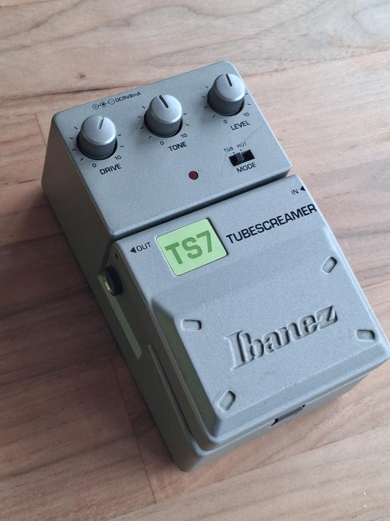 Ibanez TS7 Tube Screamer Overdrive Pedaal Tubescreamer (TS9), Ophalen of Verzenden, Gebruikt, Distortion, Overdrive of Fuzz