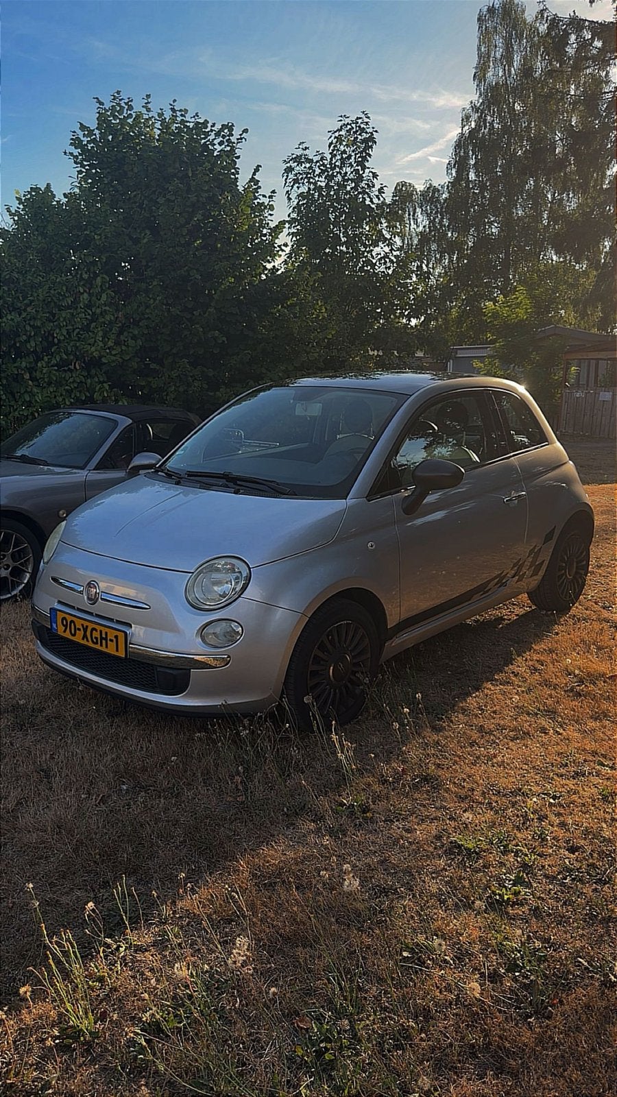 Fiat 500 0.9 Twinair 2011 Grijs, Auto's, Fiat, Voorwielaandrijving, 905 kg, 24 km/l, Handgeschakeld