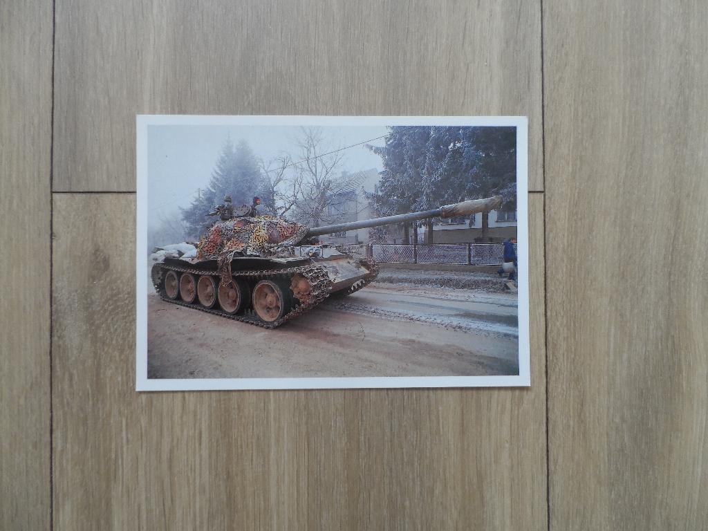 Ansichtkaart Tank T55, 53, Ophalen of Verzenden, Landmacht, Nederland