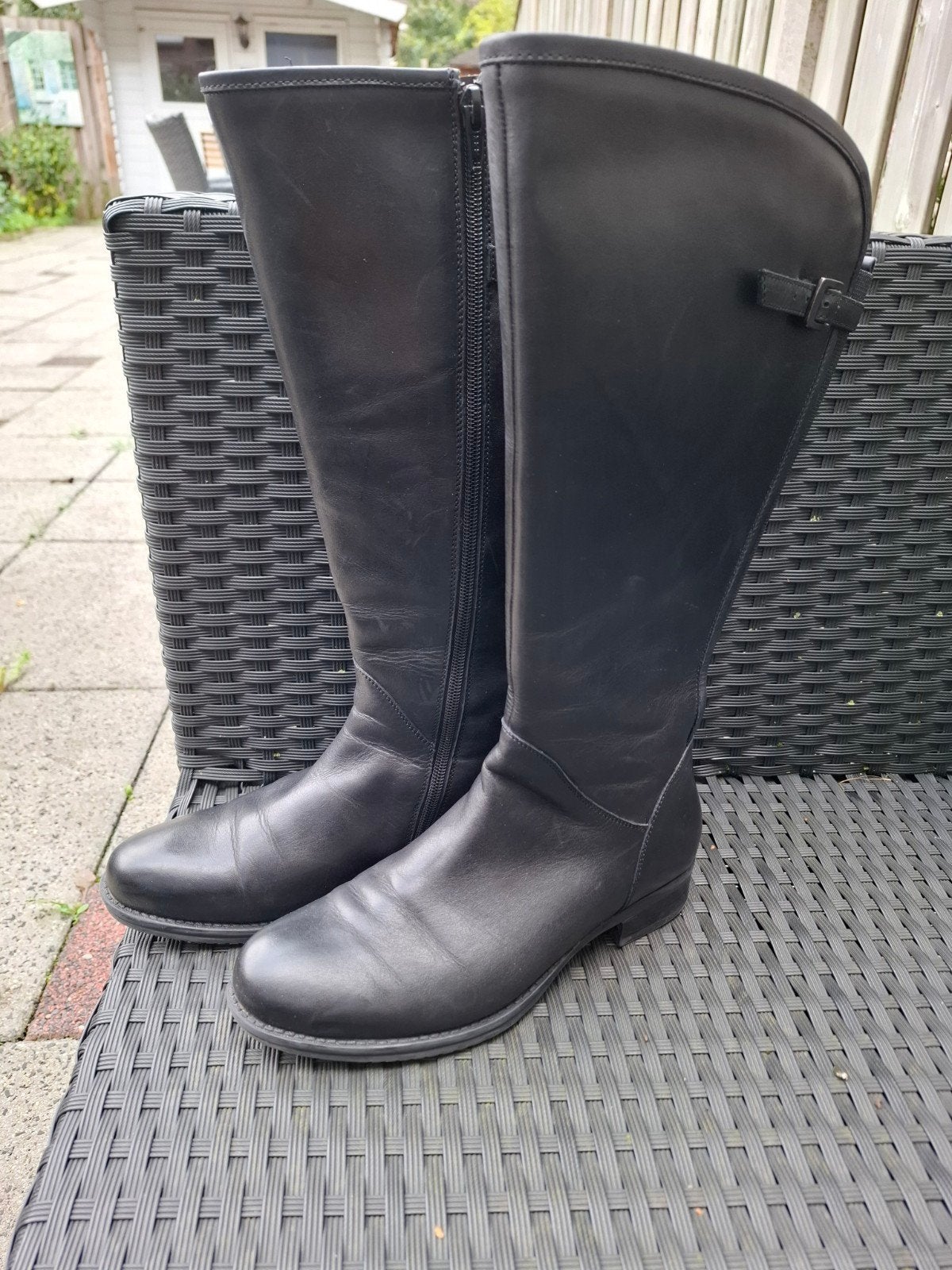 Zwarte JJ Footwear hoge laarzen, maat 38, Kleding | Dames, Hoge laarzen, JJ Footwear, Zwart, Ophalen of Verzenden