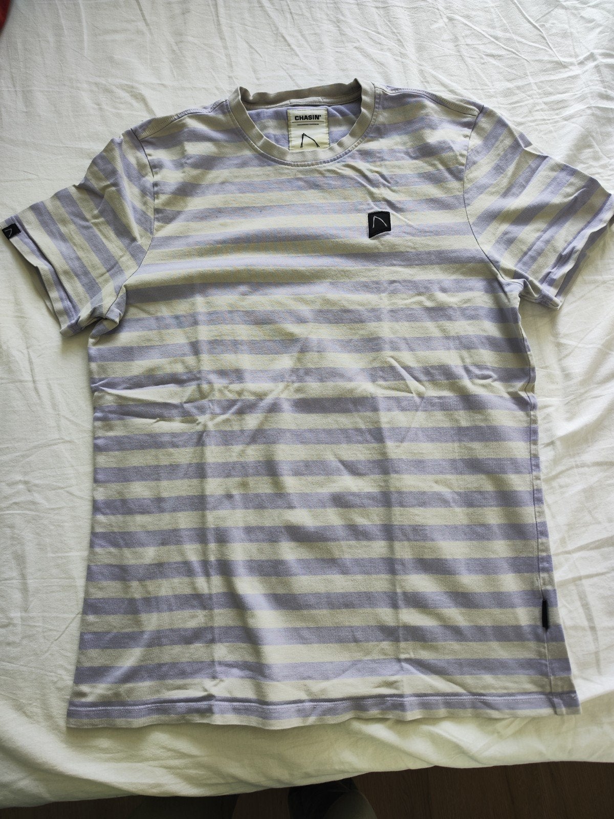 Chasin' gestreept T-shirt - Maat M, Chasin', Overige kleuren, Maat 48/50 (M), Ophalen of Verzenden