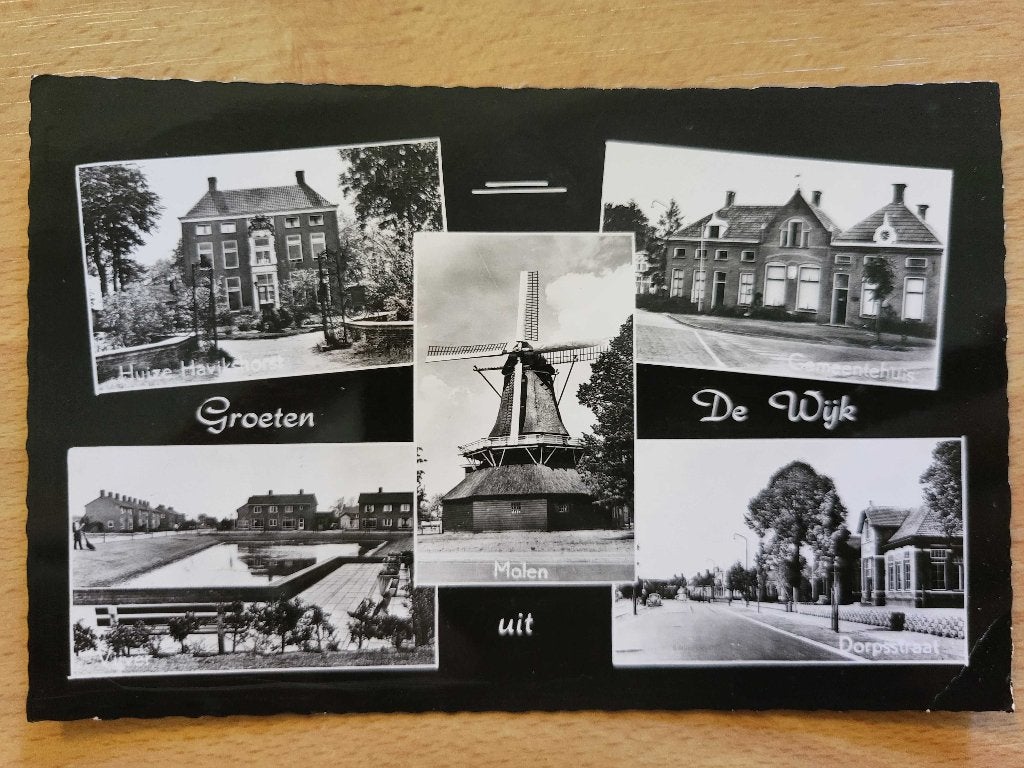 ansicht de Wijk Meerluik, Verzamelen, Ansichtkaarten | Nederland, Ophalen of Verzenden, Voor 1920, Drenthe