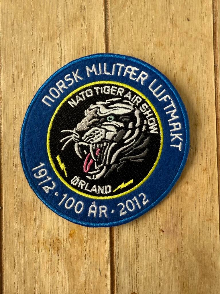 Patch badge NATO tigermeet Ørland, Verzenden, Luchtmacht, Overige gebieden, Embleem of Badge