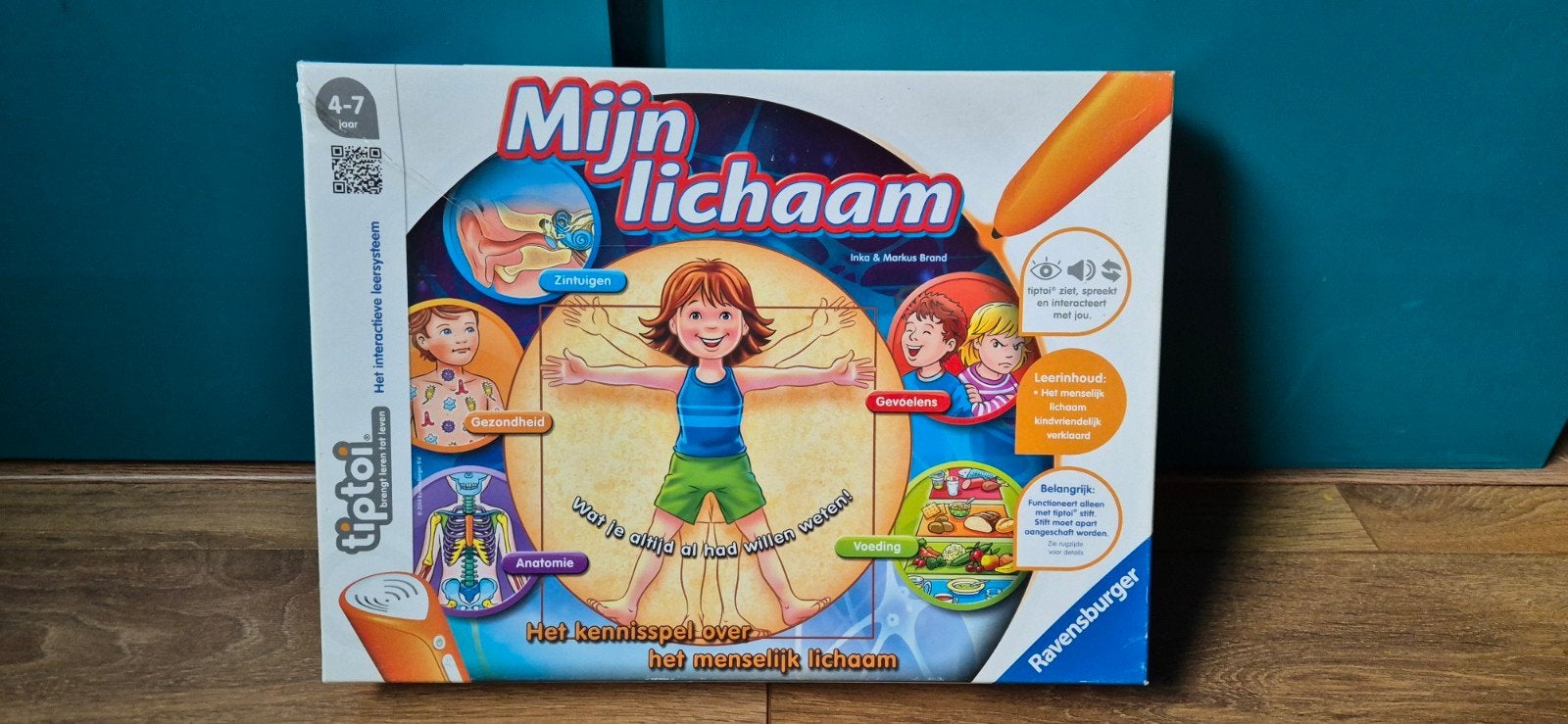Tiptoi Mijn Lichaam - Interactief Leersysteem, Kinderen en Baby's, Ophalen of Verzenden, Gebruikt, Taal en Lezen