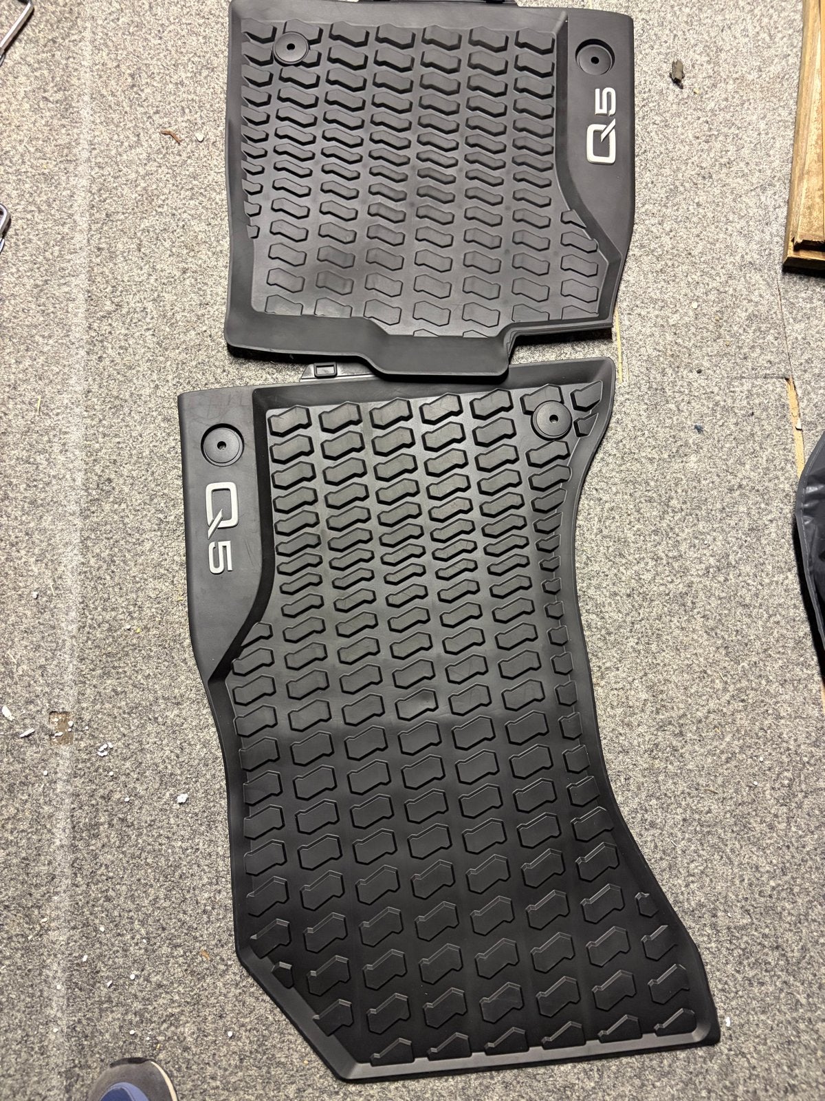 Rubberen automatten voor Audi Q5, Ophalen, Gebruikt
