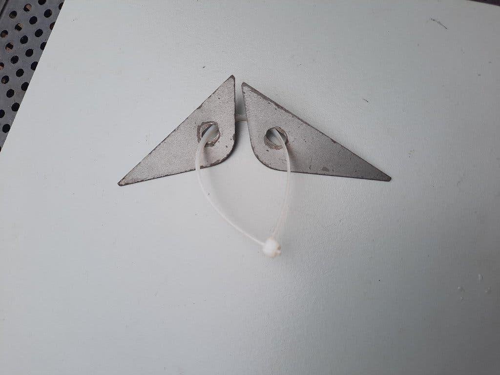 originele tankplaatjes buffeltank, Ophalen, Gebruikt, Tank