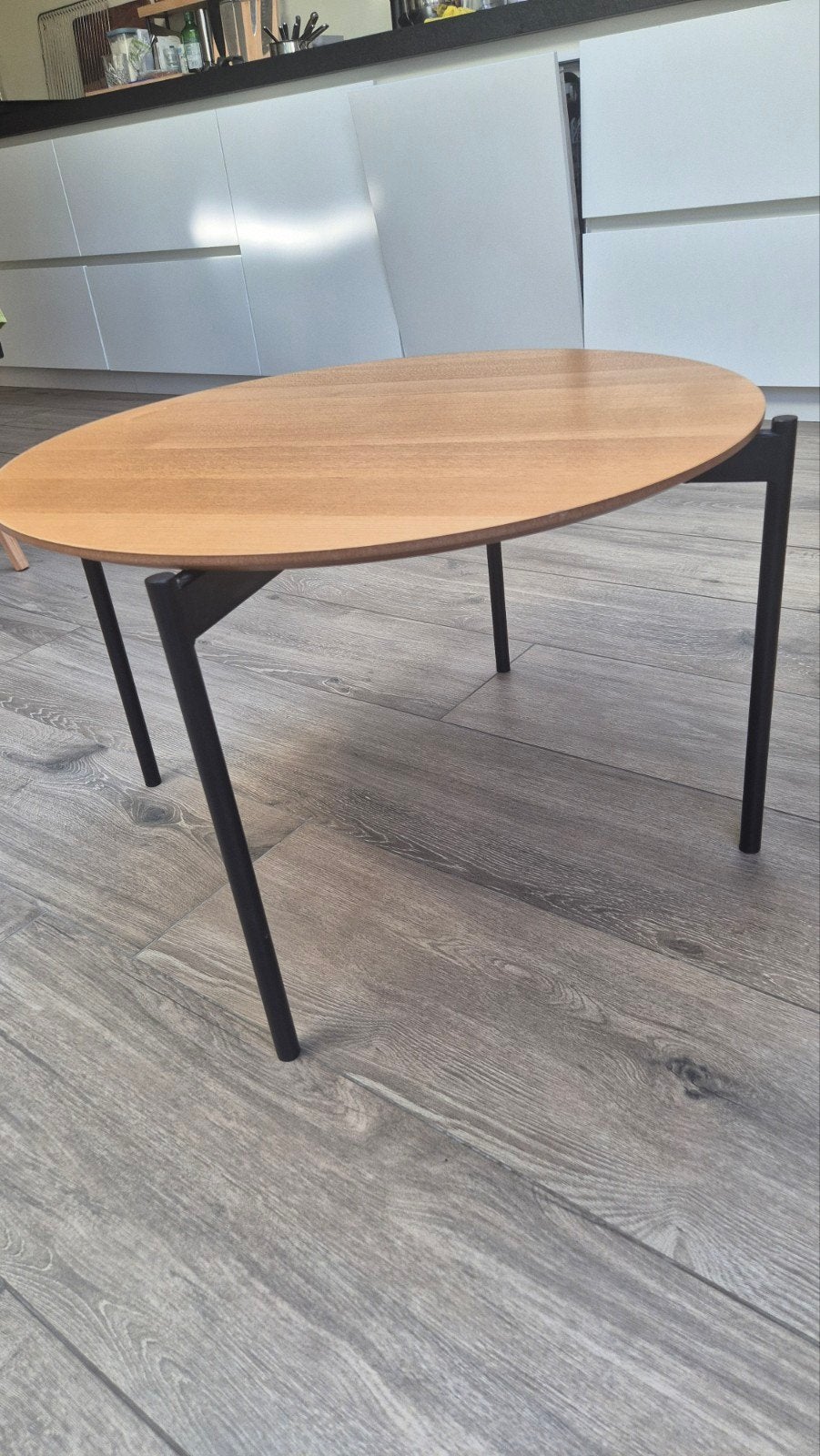 salontafel jysk,70cm gratis, 100 tot 150 cm, 50 tot 100 cm, Zo goed als nieuw, Modern