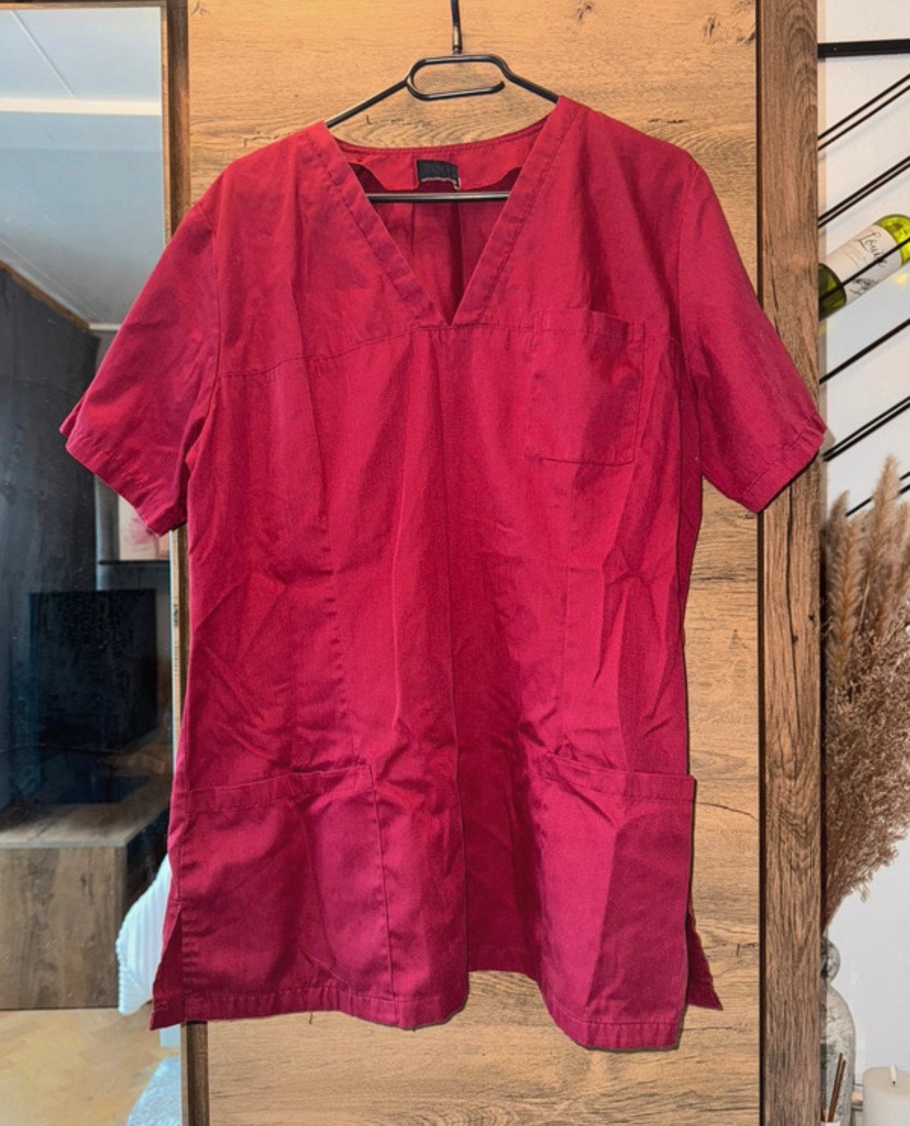 Mooi rood zorgjasje maat M van 7days, Kleding | Dames, Maat 38/40 (M), Ophalen of Verzenden, Zo goed als nieuw, Korte mouw