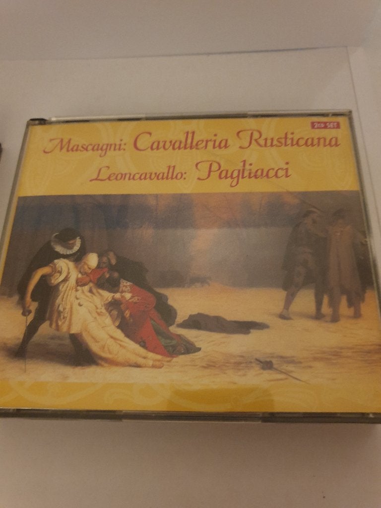 1362 2cdbox - cavalleria rusticana - pagliacci ., Verzenden, Classicisme, Zo goed als nieuw, Kamermuziek
