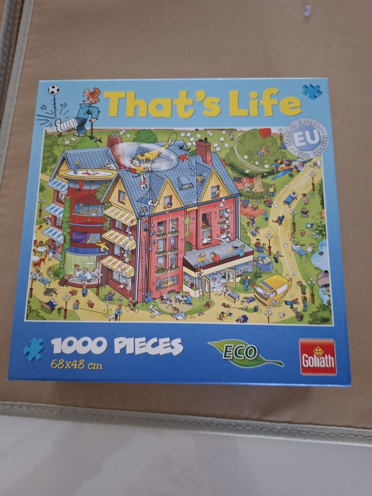 That’s life puzzel - 1000 stks, Ophalen of Verzenden, 500 t/m 1500 stukjes, Zo goed als nieuw, Legpuzzel