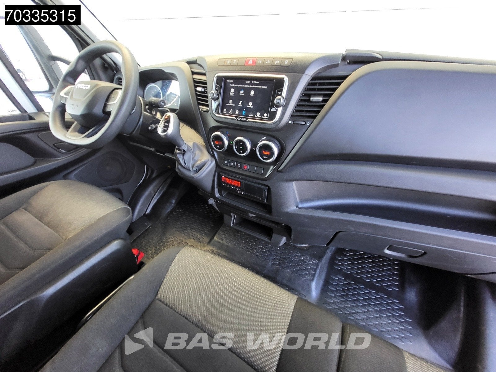 Iveco Daily 72C21 3.0L Automaat 1000KG Laadklep Luchtvering, Automaat, Stof, Gebruikt, Euro 6