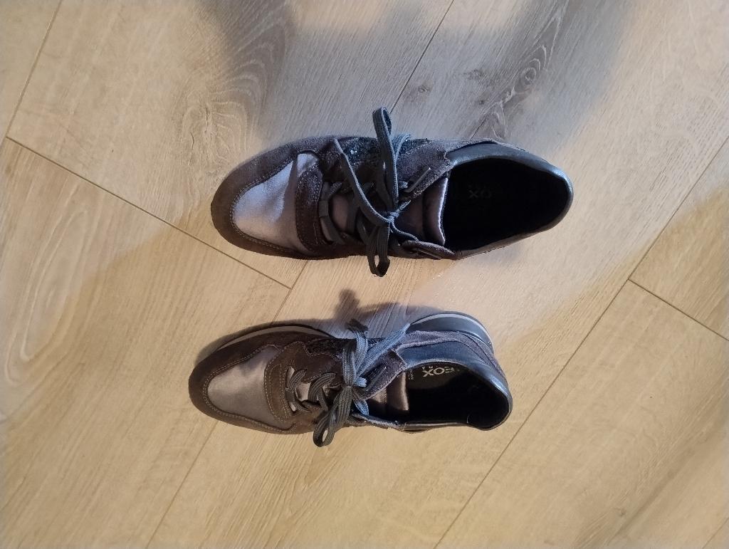 Geox 37, Geox, Verzenden, Grijs, Sneakers of Gympen