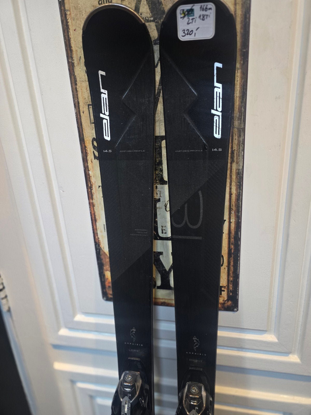 166cm ELAN AMPHIBIO 18 2TI GEVORDERD 900€ TOP ALL  SNEUW, Overige merken, 160 tot 180 cm, Ophalen of Verzenden, Zo goed als nieuw