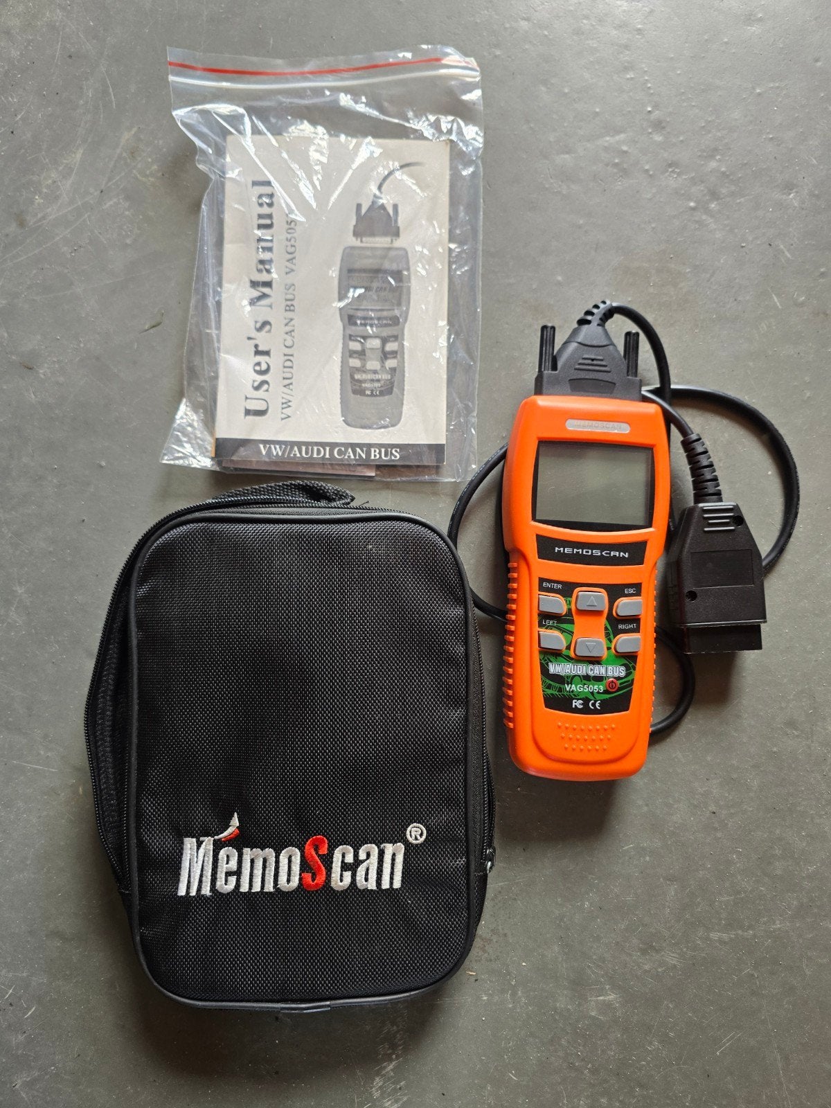 MemoScan VAG505 VW/Audi CAN BUS Diagnosetool, Ophalen of Verzenden, Gebruikt
