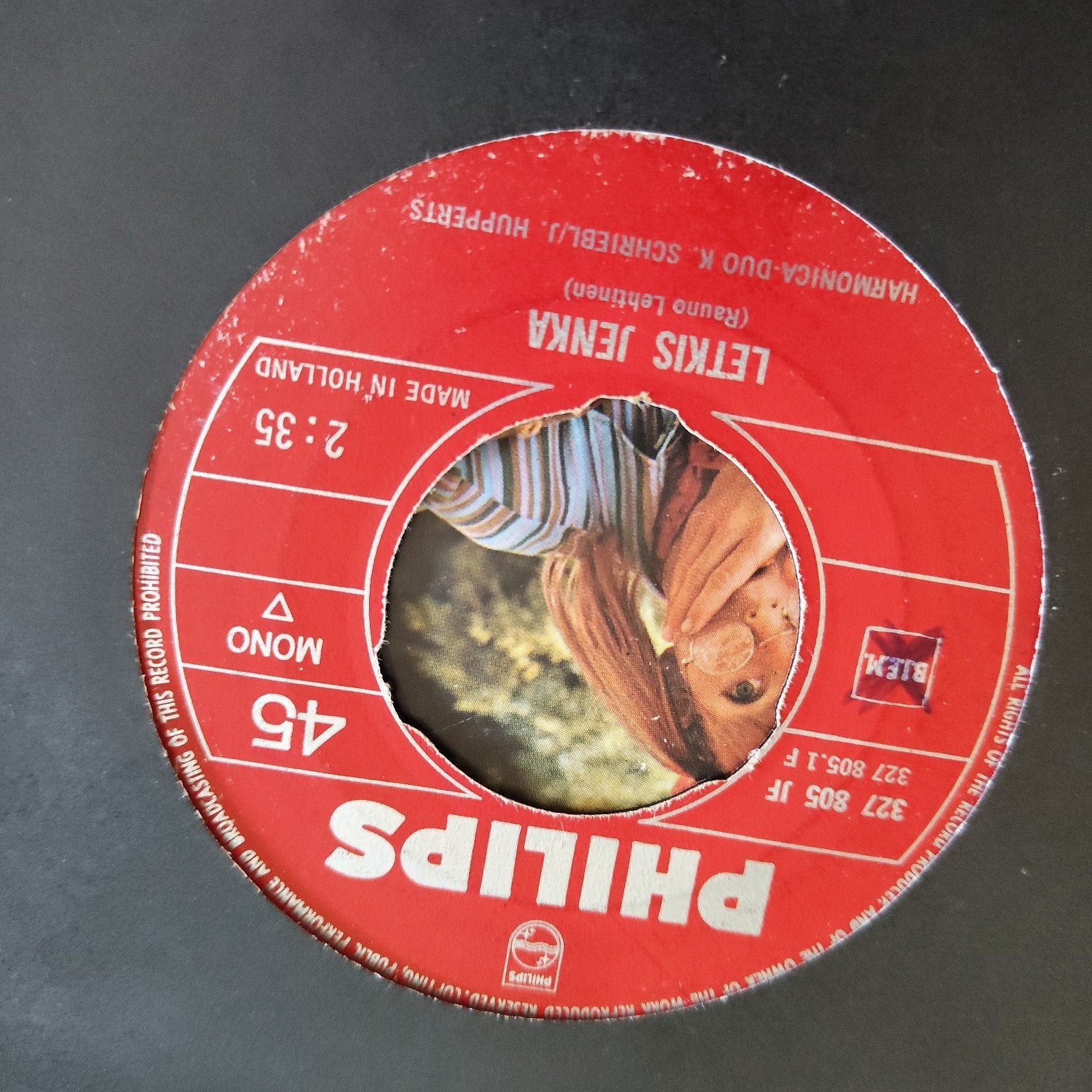 Die Lustigen Zwei / Letkis Jenka, Gebruikt, 7 inch, EP, Schlager