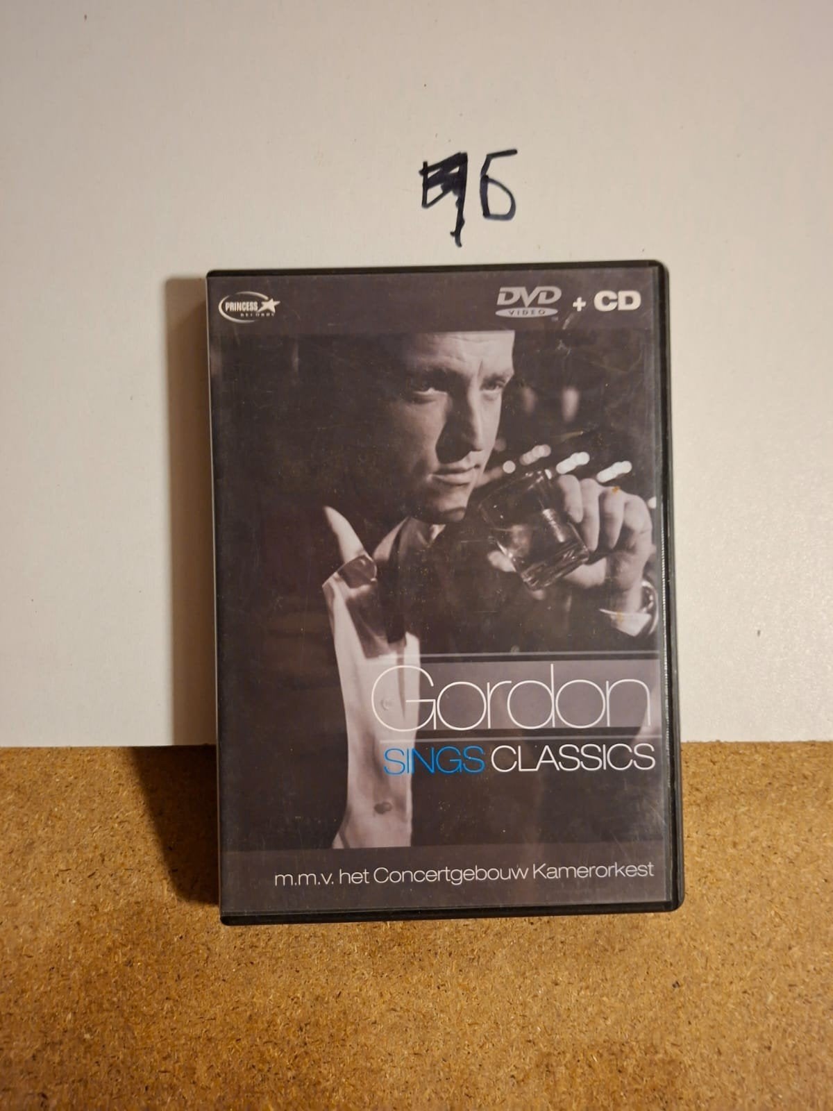 Gordon Sings Classics - DVD  CD met Concertgebouw Kamerorkes, Overige componisten, Modernisme tot heden, Ophalen of Verzenden