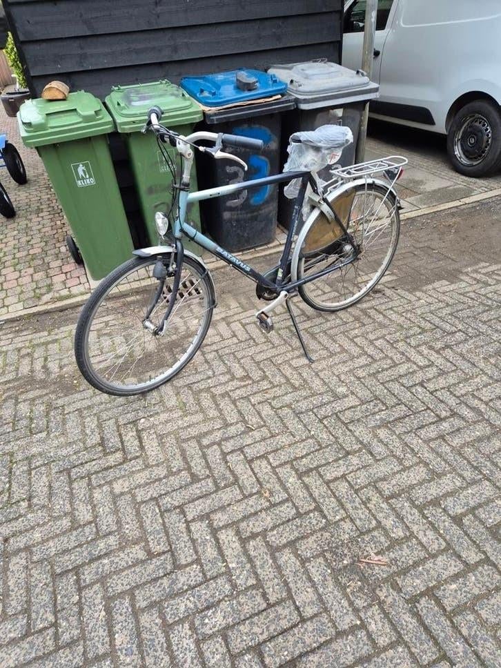 Batavus Lento herenfiets, Fietsen en Brommers, Gebruikt, Versnellingen, Batavus, Ophalen of Verzenden