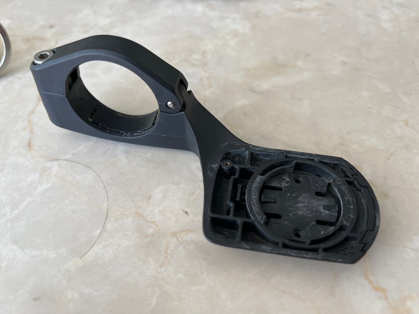 Aero fietscomputerhouder voor Wahoo Bolt V1, Verzenden, Gebruikt