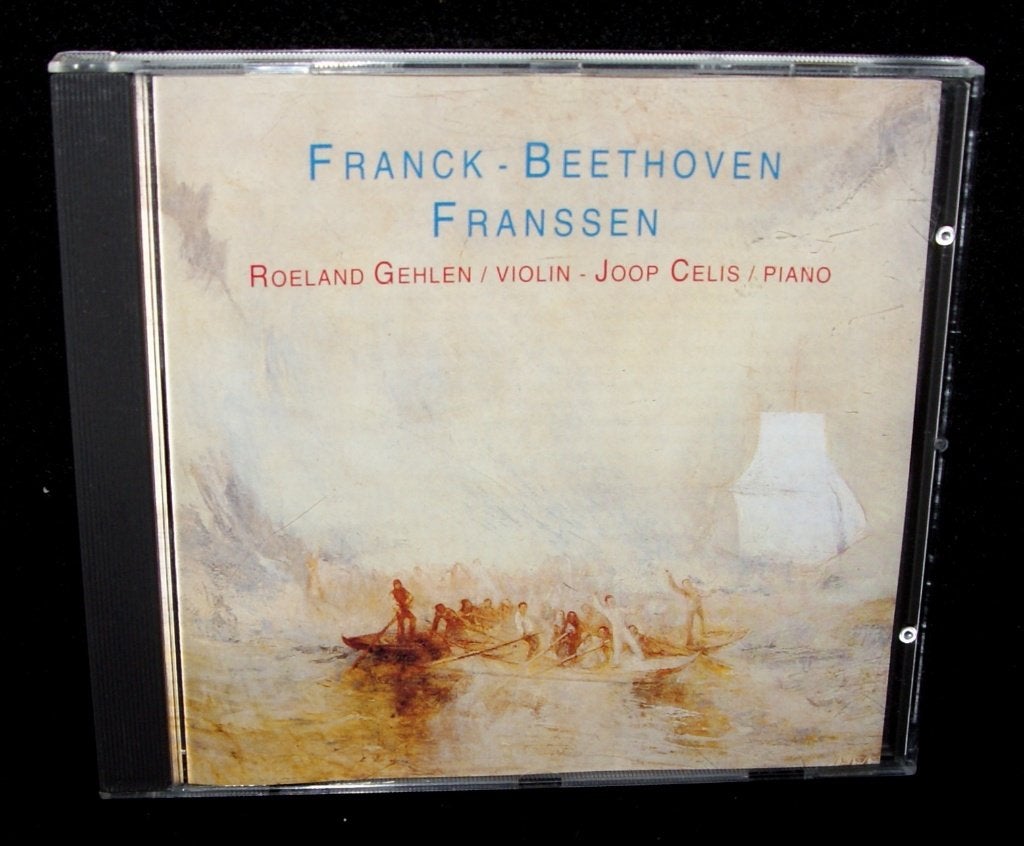 Roeland Gehlen, Violin - Joop Celis, Piano - Franck, Beethov, Verzenden, Classicisme, Zo goed als nieuw, Overige typen